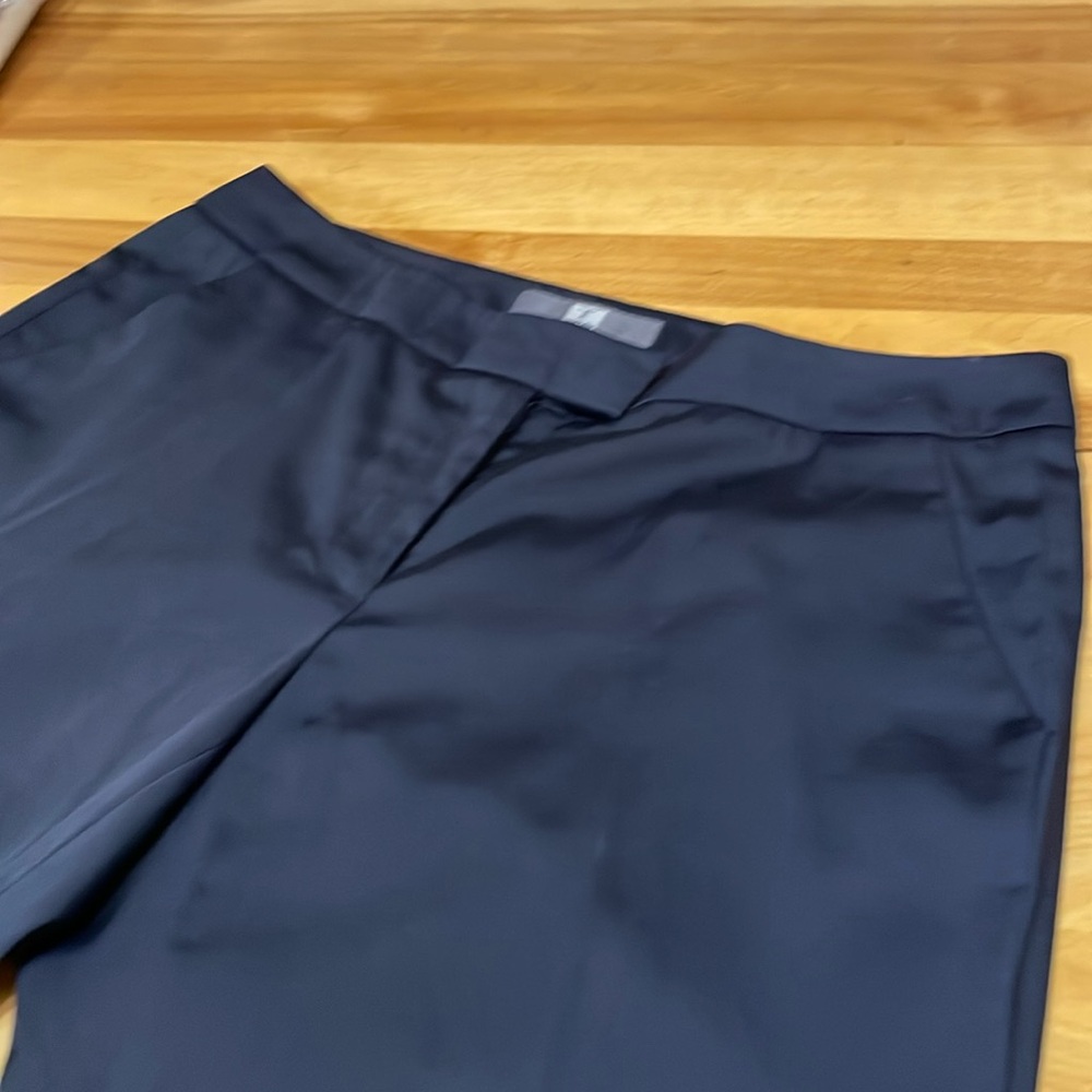 Tristan navy shiny pants. Size 8